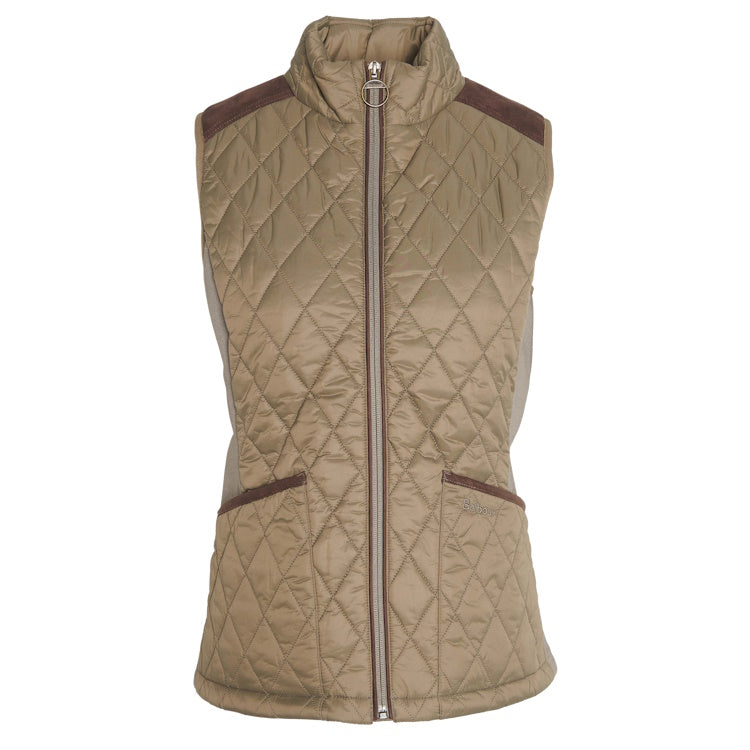 Barbour Ladies High Field Gilet - Winter Moss/Classic