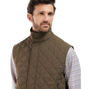 Barbour Shoveler Quilted Gilet - Dark Olive