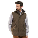 Barbour Shoveler Quilted Gilet - Dark Olive