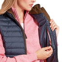 Schoffel Ladies Launde Down Gilet - Petrol Blue