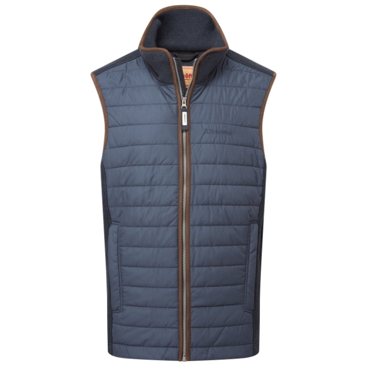 Schoffel Oakham Hybrid Gilet - Petrol Blue