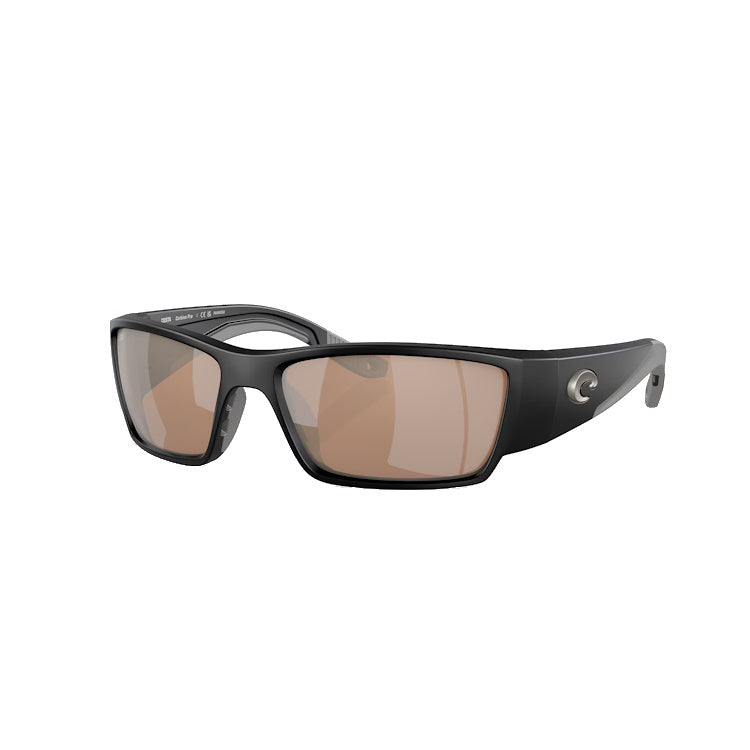 Costa Del Mar Corbina Pro Sunglasses - Matte Black Frame - Copper Silver Mirror 580G Lens