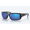 Costa Del Mar Fantail Sunglasses - Blackout Frame - Blue Mirror 580G Lens