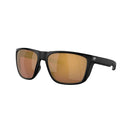 Costa Del Mar Ferg Sunglasses - Matte Black Frame - Gold Mirror 580G Lens