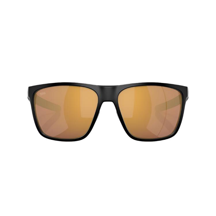 Costa Del Mar Ferg XL Sunglasses - Black Frame - Gold Mirror 580G Lens