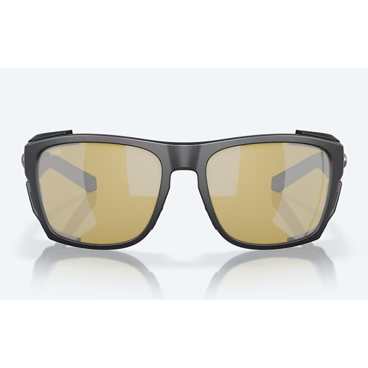 Costa Del Mar Reefton Pro Sunglasses - Matte Black Frame - Sunrise Silver  Mirror Lens - John Norris