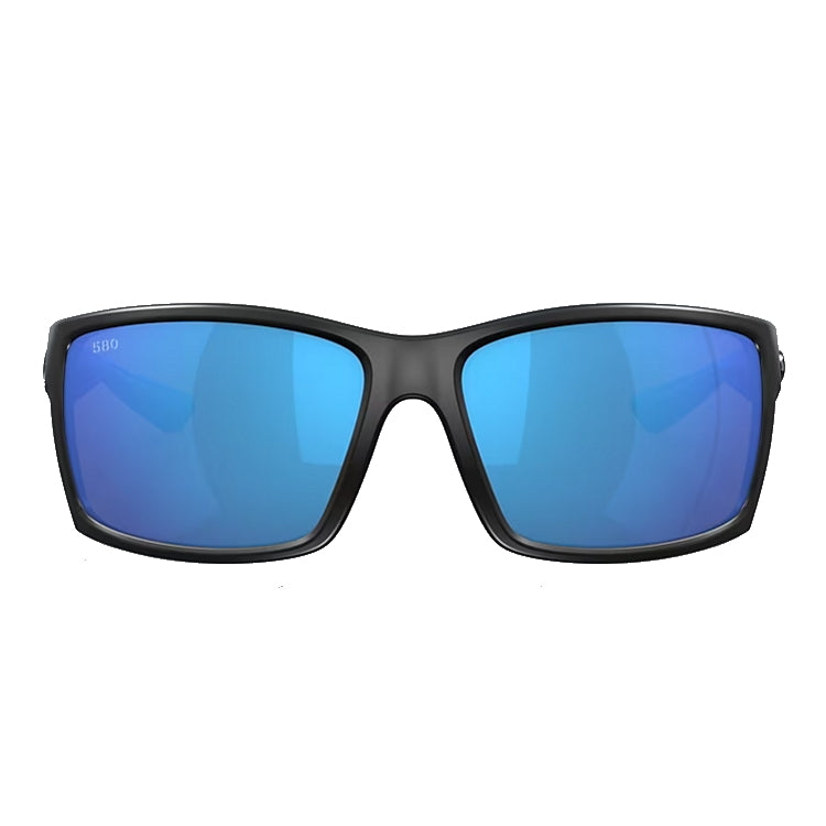 Costa Del Mar Reefton Sunglasses - Blackout Frame - Blue Mirror 580G Lens