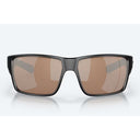 Costa Del Mar Reefton Pro Sunglasses - Matte Black Frame - Copper Silver Mirror 580G Lens