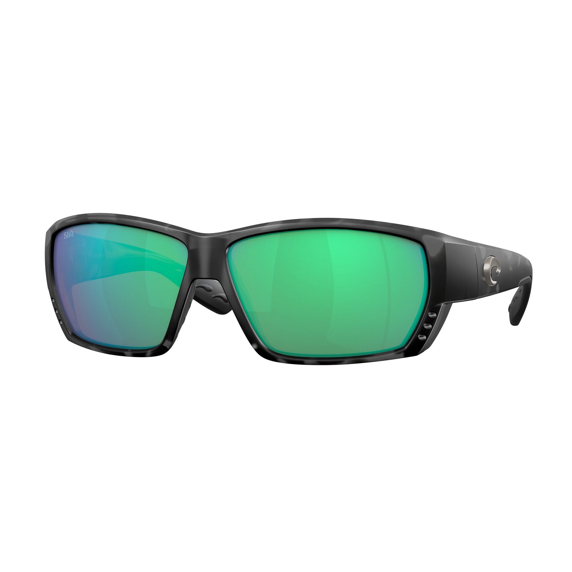 Costa Del Mar Tuna Alley Sunglasses - Blackout Frame - Green Mirror 580G Lens