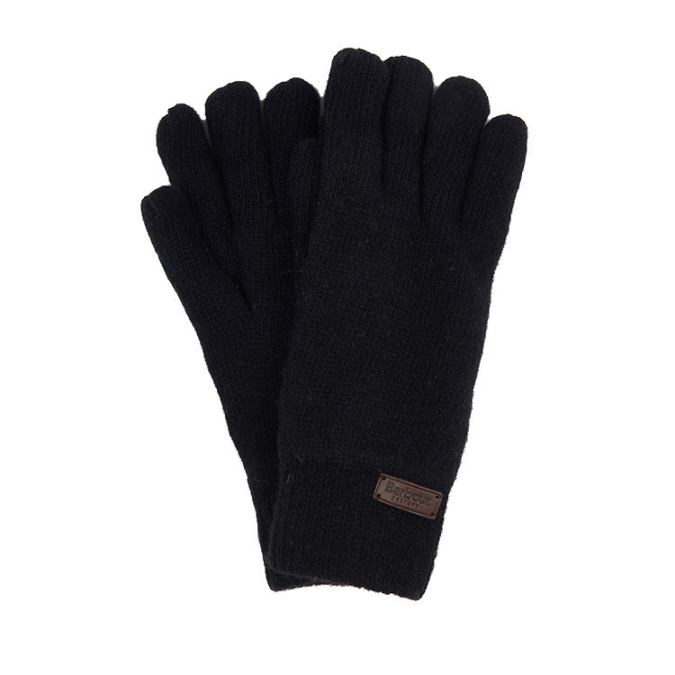 Barbour Carlton Knitted Gloves - Black