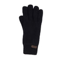 Barbour Carlton Knitted Gloves - Black