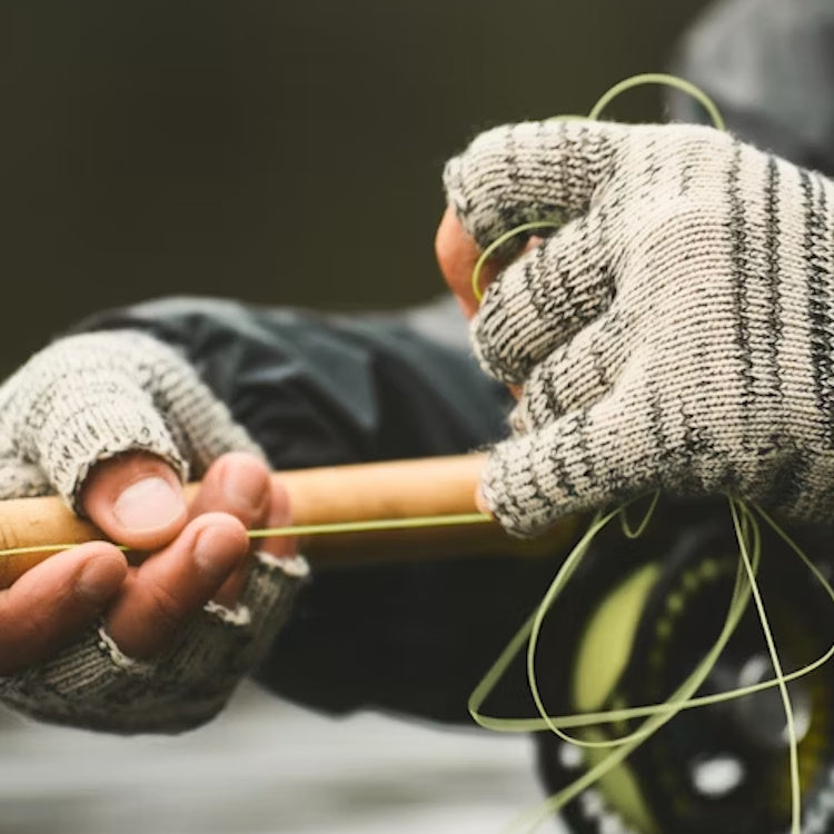 Guideline Wool Fingerless Gloves