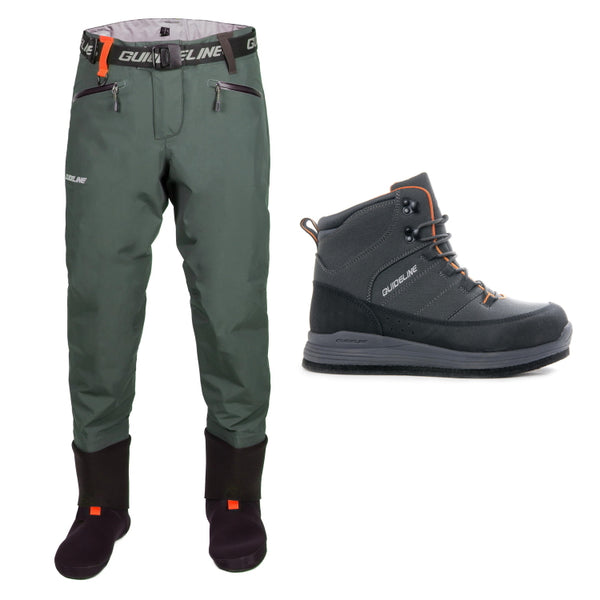 Guideline Laxa Waist Waders and Felt Sole Boots Offer