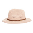 Barbour Ladies Flowerdale Trilby Summer Hat - Primrose Pink