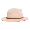 Barbour Ladies Flowerdale Trilby Summer Hat - Primrose Pink