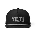 Yeti Flat Brim Rope Hat - Black