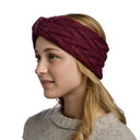 Buff Caryn Knitted Headband - Dahlia