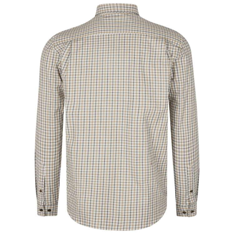 Seeland Oxford Shooting Shirt - Blue/Classic Brown Check