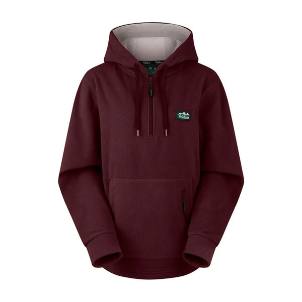 Ridgeline Ladies Ballistic Fleece Hoodie - Winter Berry