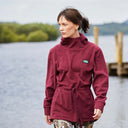 Ridgeline Ladies Salt Marsh Fleece Hoodie - Winter Berry