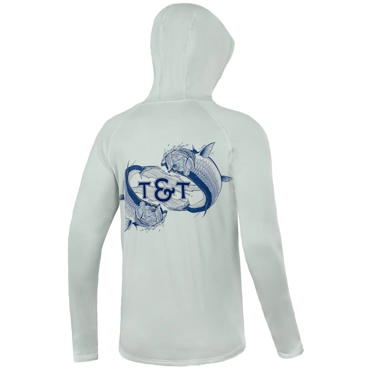 Thomas & Thomas Tarpon Artist Tech Hoody - Sea Mist