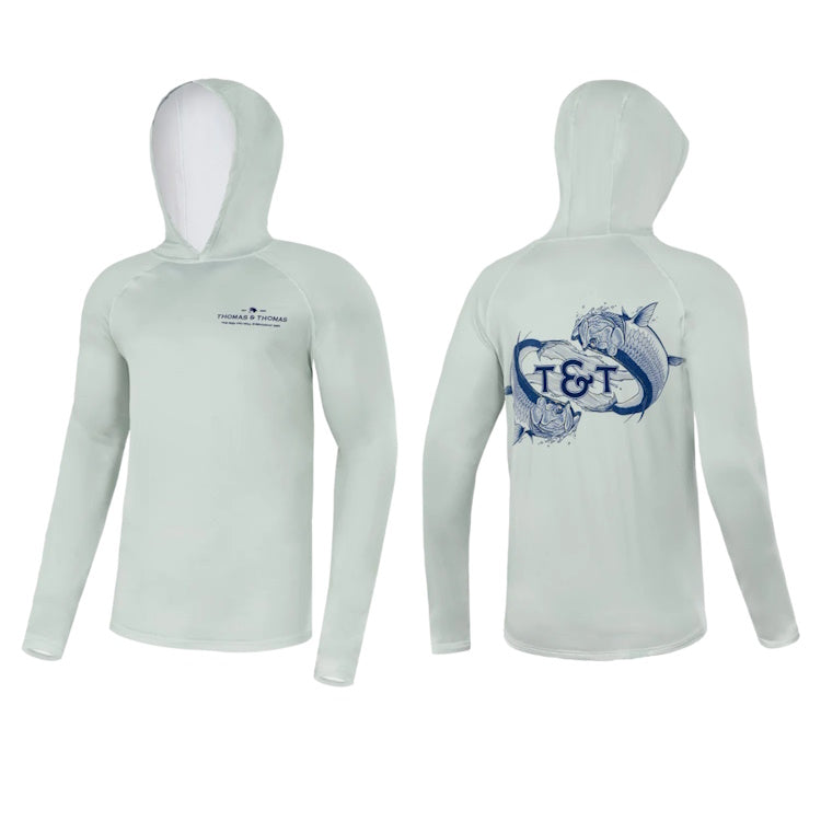 Thomas & Thomas Tarpon Artist Tech Hoody - Sea Mist