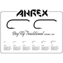 Ahrex FW500 Dry Fly Traditional Barbed Hooks