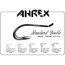 Ahrex HR428 Tying Double Hooks - Gold