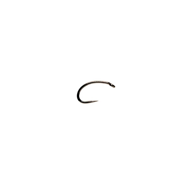 Fulling Mill Tactical Midge Black Nickel Barbless Hooks