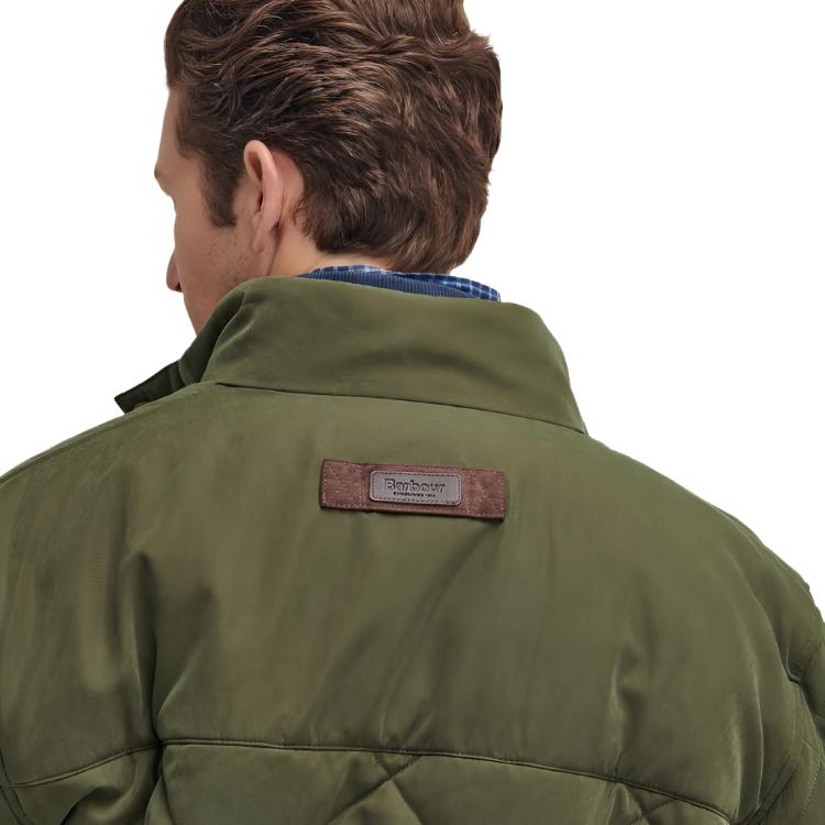 Barbour Elter Quilted Jacket - Olive