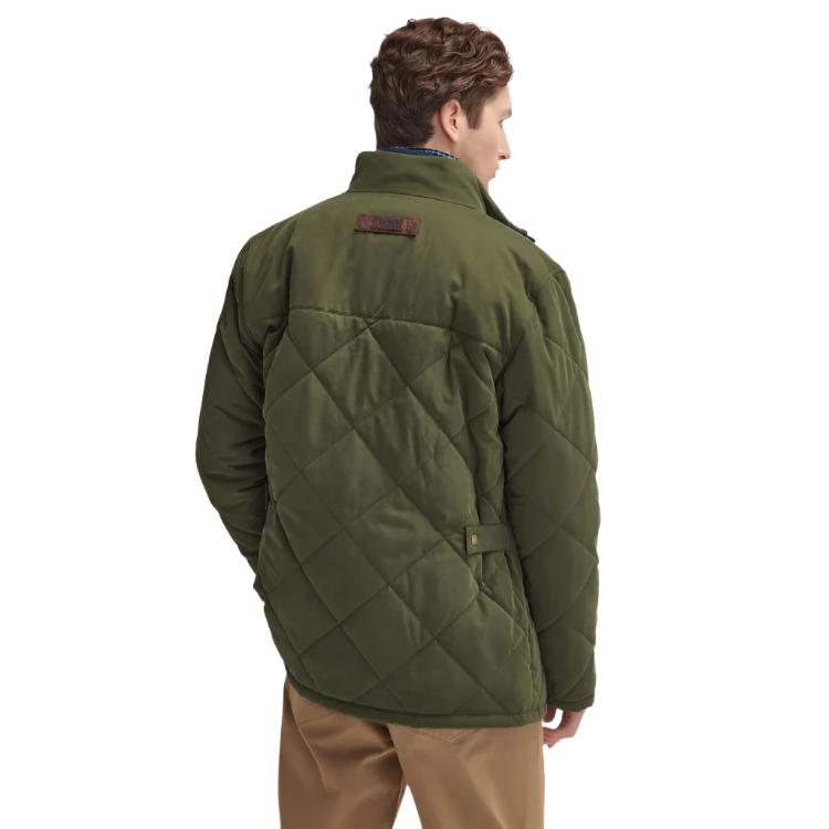 Barbour Elter Quilted Jacket - Olive