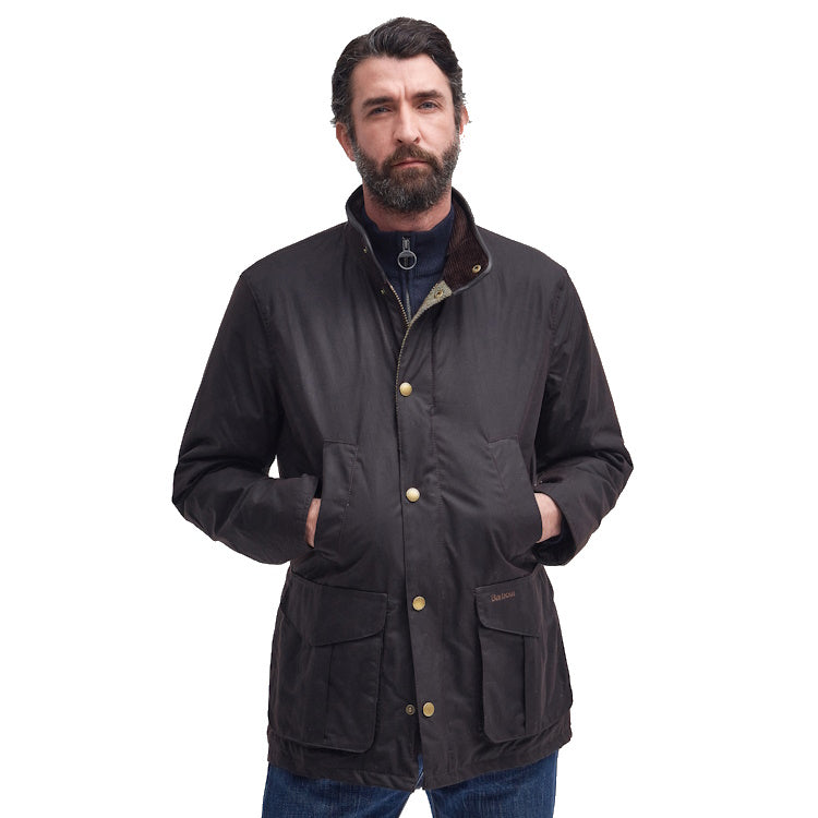 Barbour Hereford Wax Jacket - Rustic