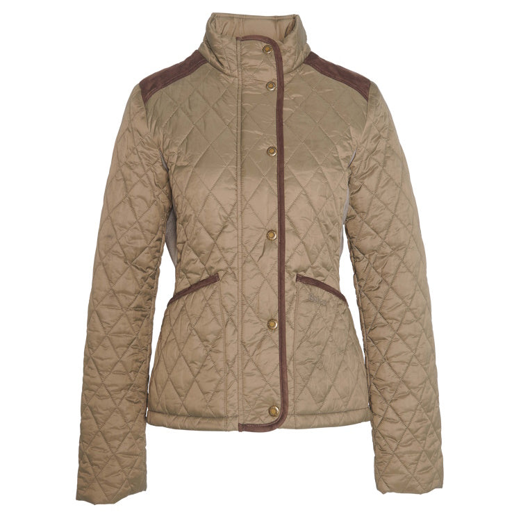 Barbour Ladies Highfield Quilt Jacket - Winter Moss/Classic