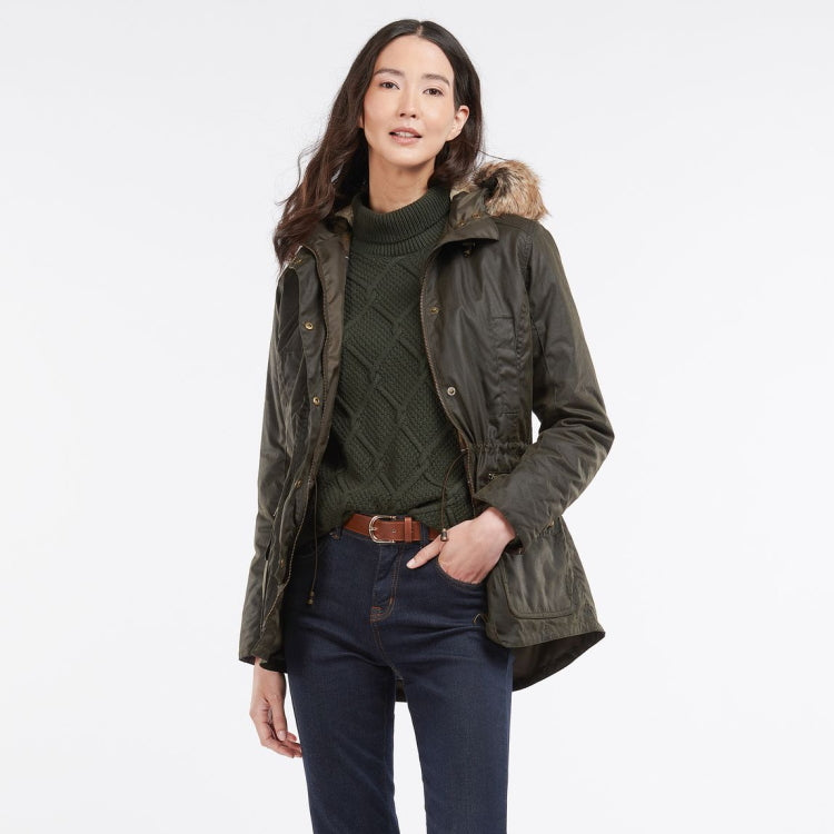 Barbour ladies deals kelsall wax jacket