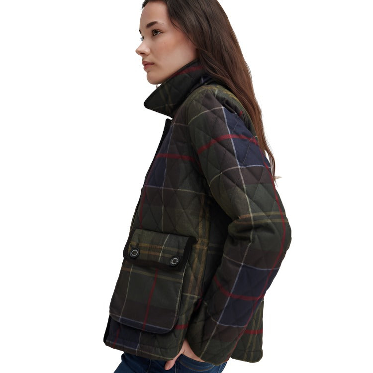 Barbour Ladies Loudon Quilt Jacket - Classic Tartan