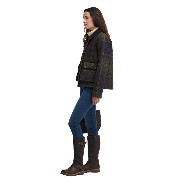 Barbour Ladies Loudon Quilt Jacket - Classic Tartan