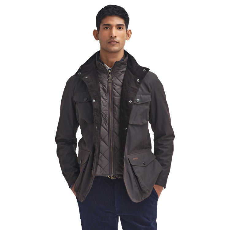 Barbour Ogston Wax Jacket - Rustic/Classic - John Norris