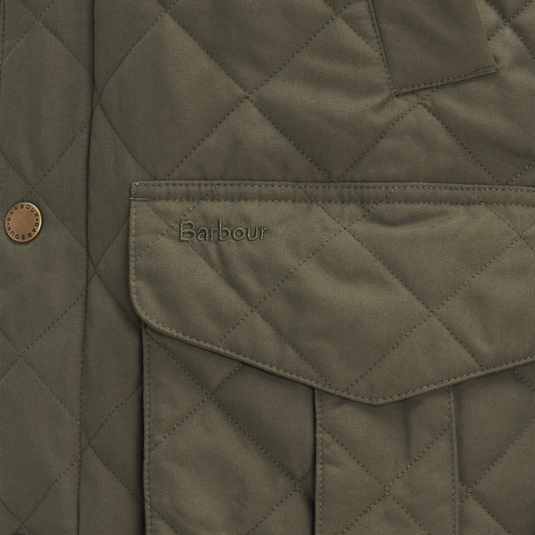 Barbour Lydford Quilted Jacket - Army Green