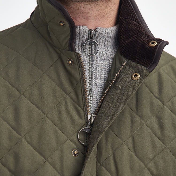 Barbour Lydford Quilted Jacket - Army Green