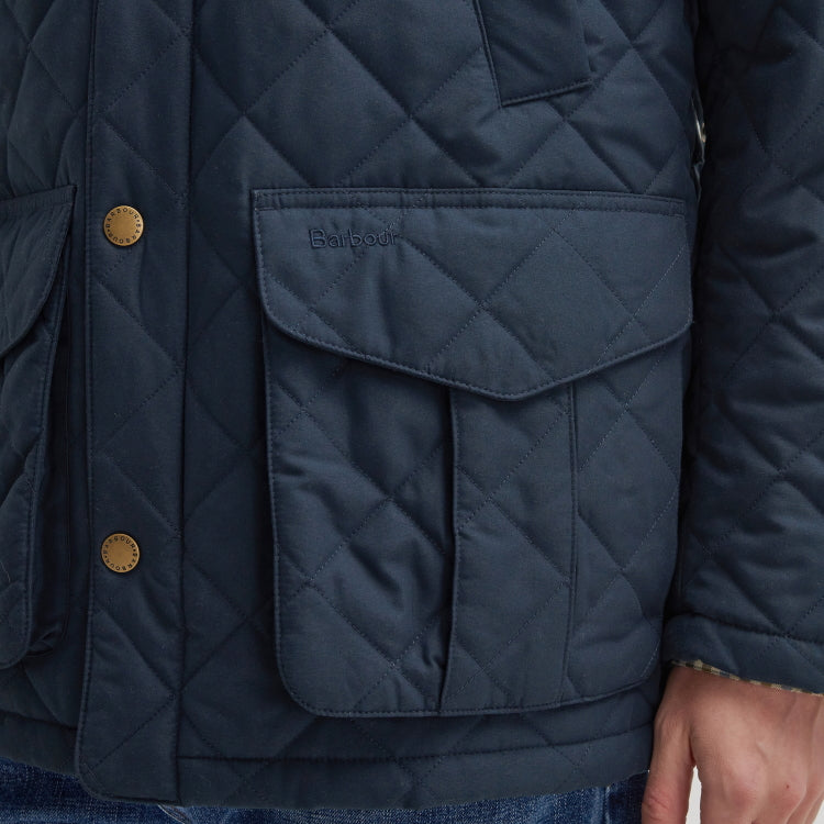 Barbour Lydford Quilted Jacket - Navy