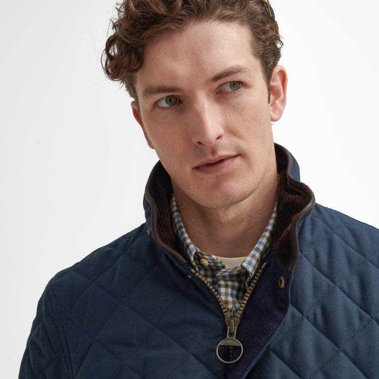 Barbour Lydford Quilted Jacket - Navy