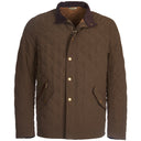 Barbour Shoveler Quilt Jacket - Dark Olive