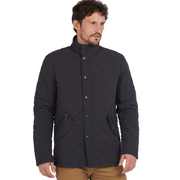 Barbour Shoveler Quilt Jacket - Navy