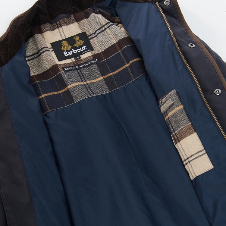 Barbour Waterproof Shoveler Quilt Jacket - Navy