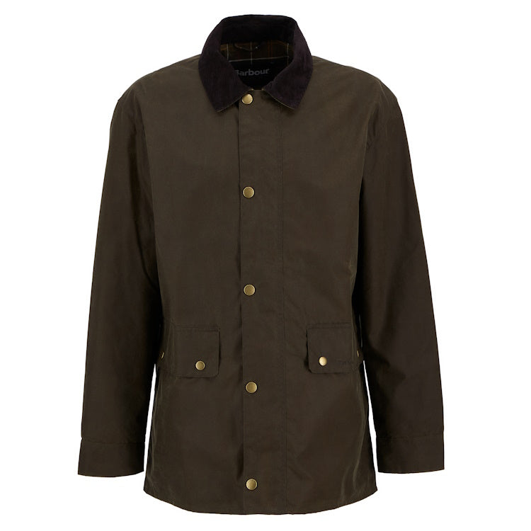 Barbour Lowick Wax Jacket - Beech 