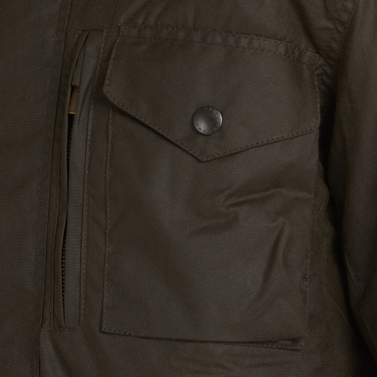 Barbour Sapper Wax Jacket - Olive