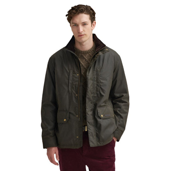 Barbour Sleddale Wax Jacket - Olive