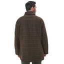 Barbour Wool Beaconsfield Jacket - Burnhill Brown Check