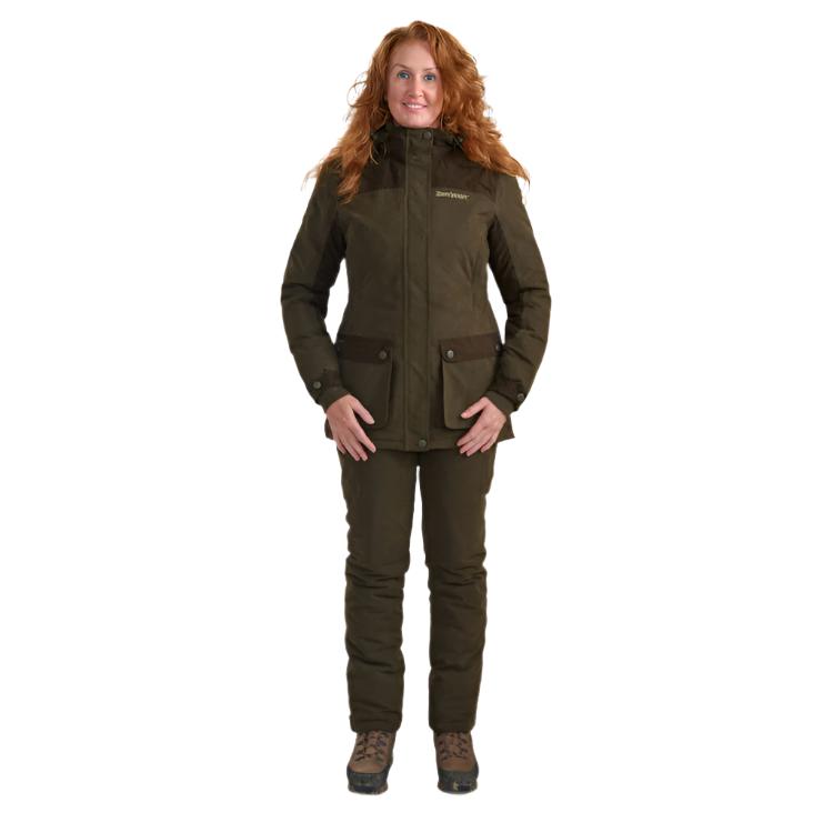 Deerhunter Ladies Eagle Winter Jacket - Tarmac Green