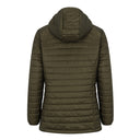 Hoggs of Fife Ladies Kingston Rip-Stop Hooded Jacket - Olive Merlot